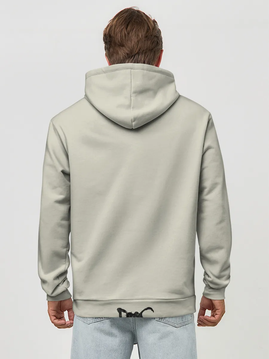 Худи мужской база хлопок / Nero Big head