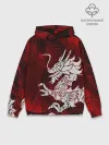 Худи мужской база хлопок / Chinese Dragon