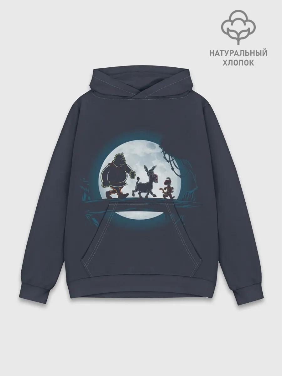 Худи мужской база хлопок / Шрек | Shrek