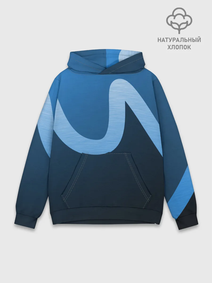 Худи мужской база хлопок / WAVE