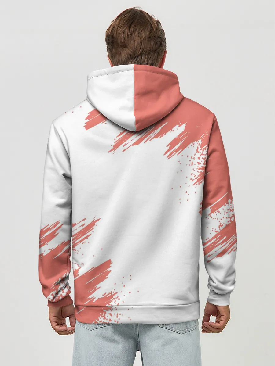 Худи мужской база хлопок / ЧЕРЕПАШКИ НИНДЗЯ - РАФАЭЛЬ