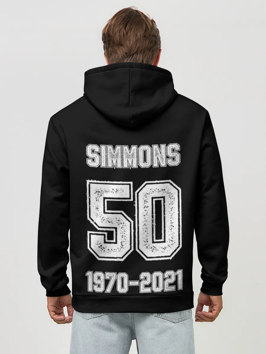 Худи мужской база хлопок / DMX - В наших сердцах