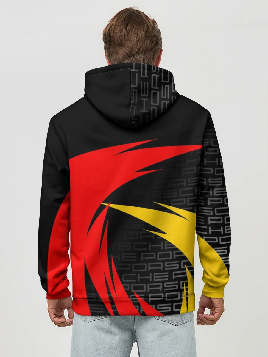 Худи мужской база хлопок / PORSCHE / ПОРШ / СПОРТ