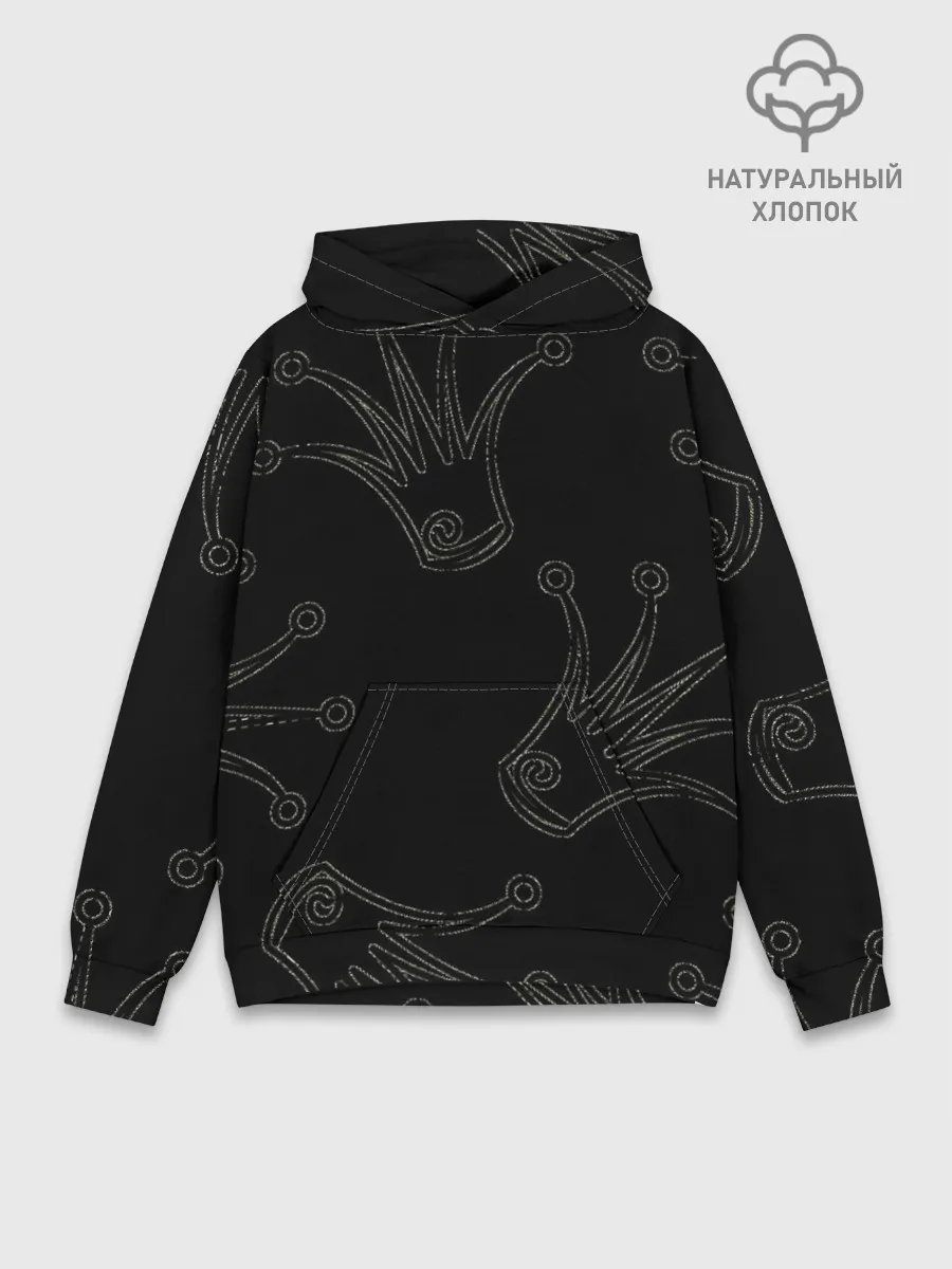 Худи мужской база хлопок / короны