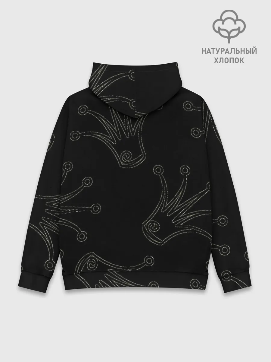 Худи мужской база хлопок / короны