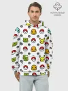 Худи мужской база хлопок / POKEMON / ПОКЕМОНЫ