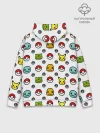 Худи мужской база хлопок / POKEMON / ПОКЕМОНЫ