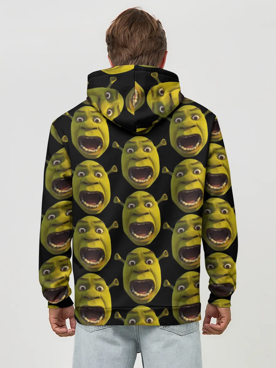 Худи мужской база хлопок / ШРЕК НАВСЕГДА