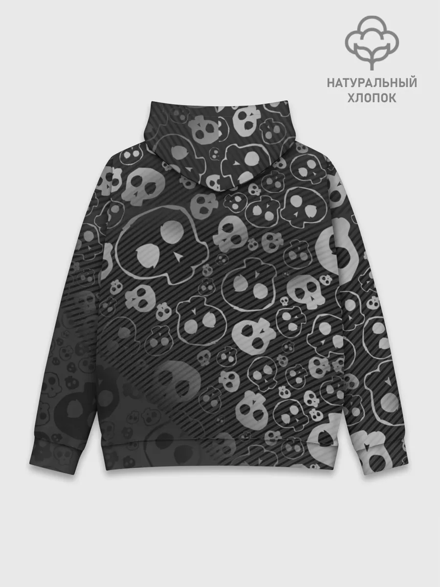 Худи мужской база хлопок / ART SKULL