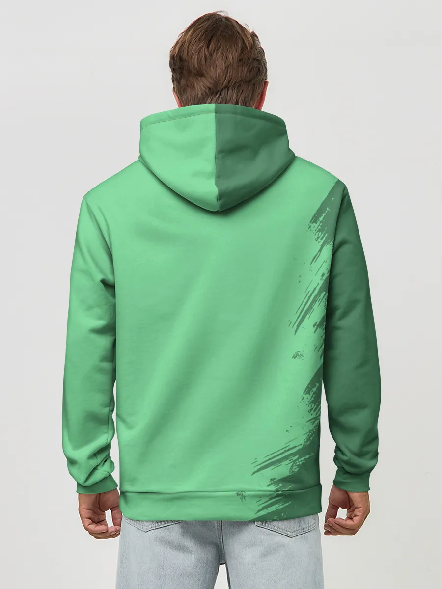 Худи мужской база хлопок / Танджиро Камадо Kimetsu no Yaiba