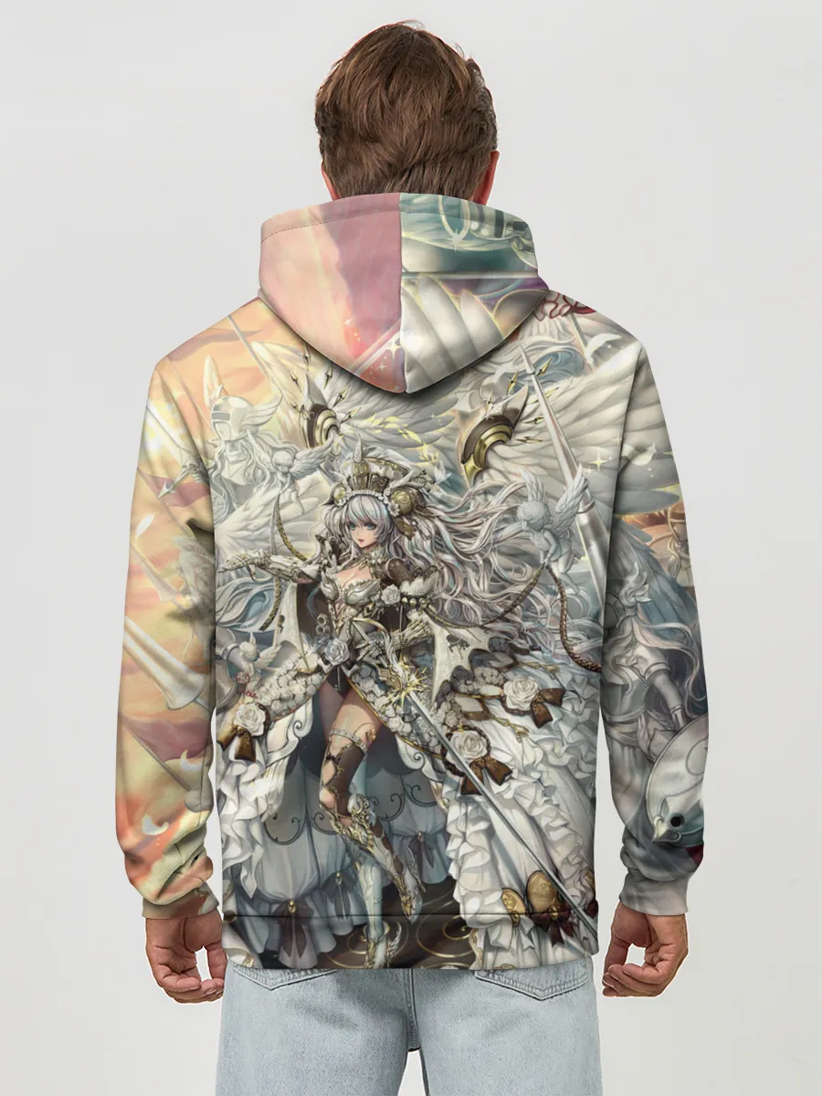 Худи мужской база хлопок / Anime angel