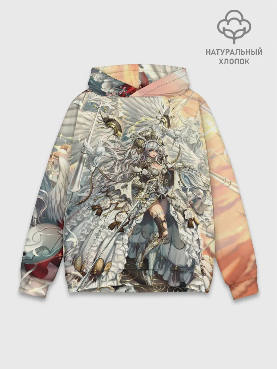 Худи мужской база хлопок / Anime angel