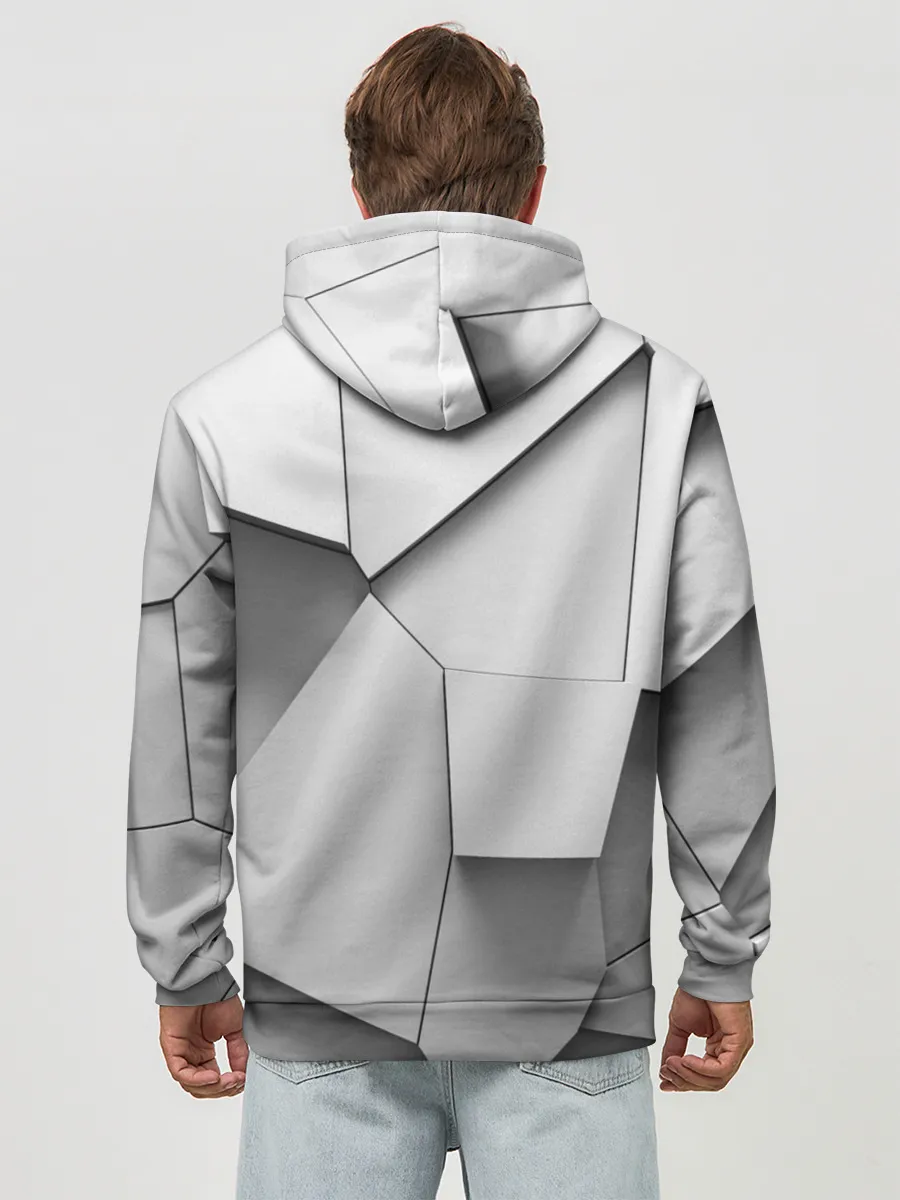 Худи мужской база хлопок / Слом плитки