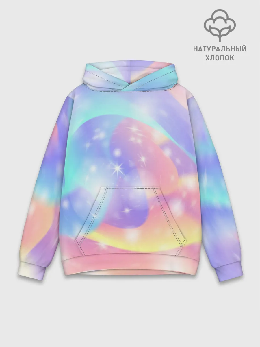 Худи мужской база хлопок / Волшебные тропы