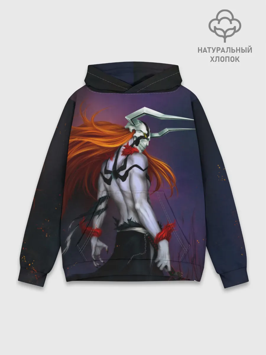 Худи мужской база хлопок / Bleach Ichigo Kurosaki