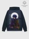 Худи мужской база хлопок / Гию Томиока Kimetsu no Yaiba