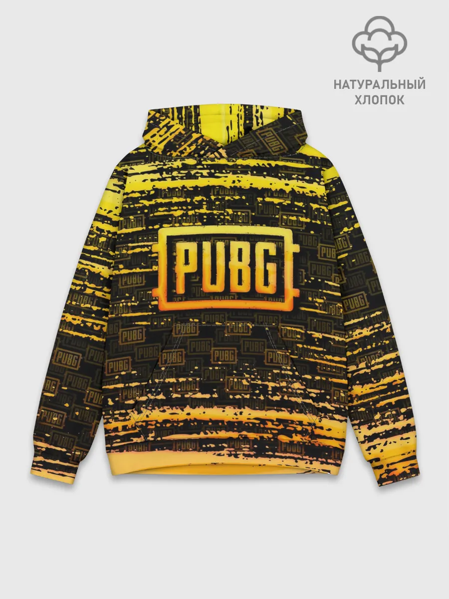 Худи мужской база хлопок / PUBG / ПАБГ