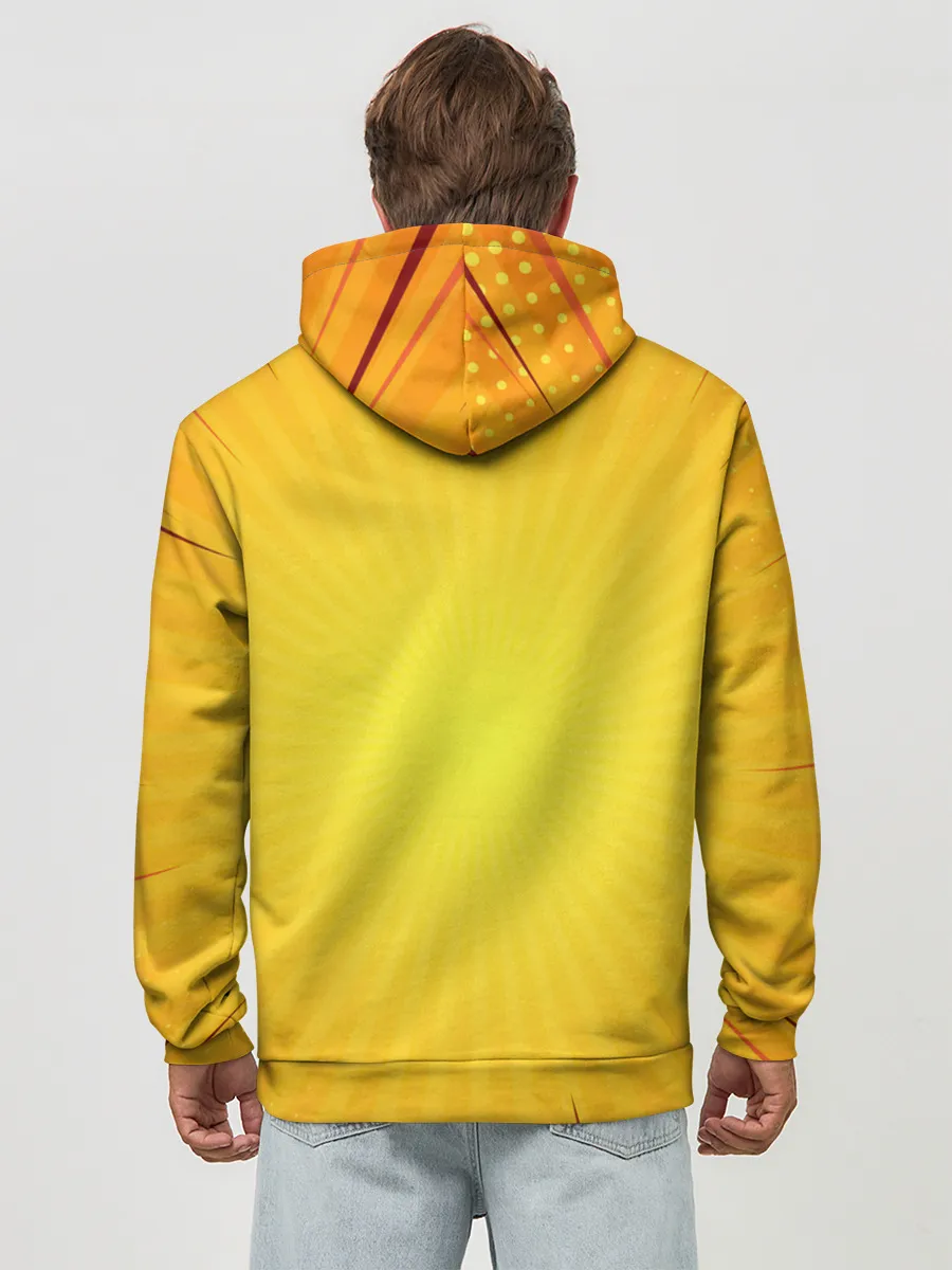 Худи мужской база хлопок / Зеницу Агацума Kimetsu no Yaiba