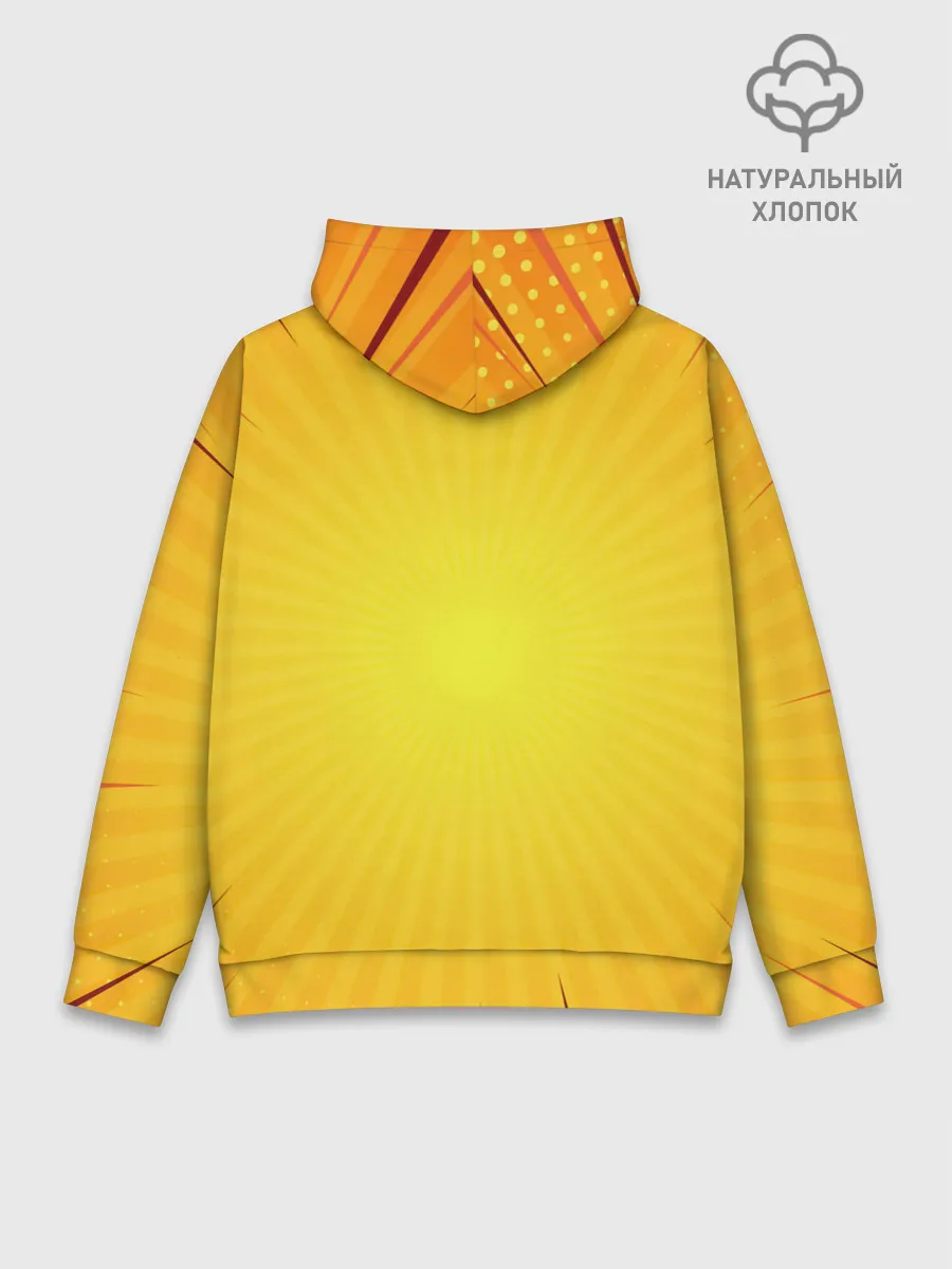 Худи мужской база хлопок / Зеницу Агацума Kimetsu no Yaiba