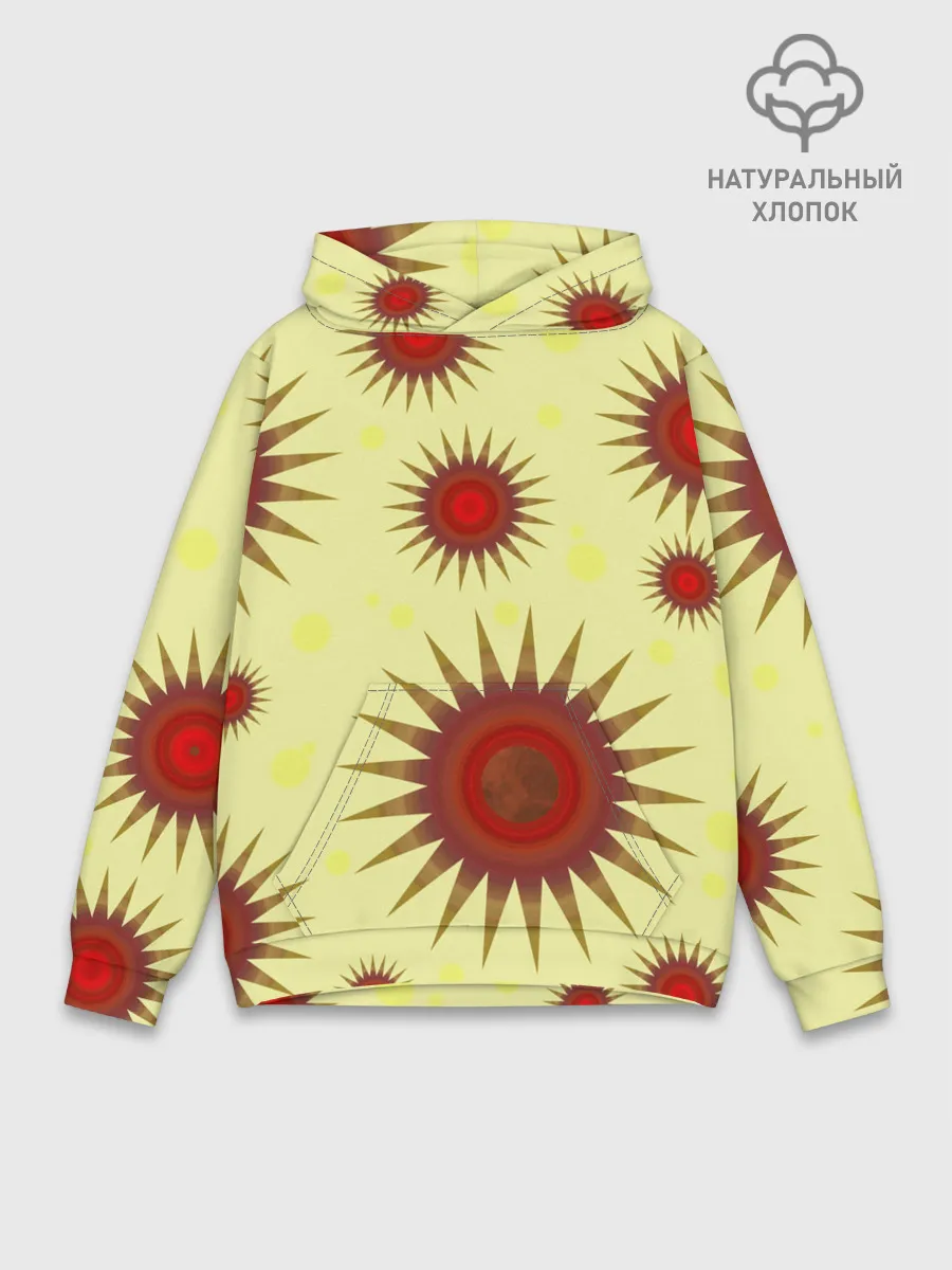 Худи мужской база хлопок / солнце | Sun
