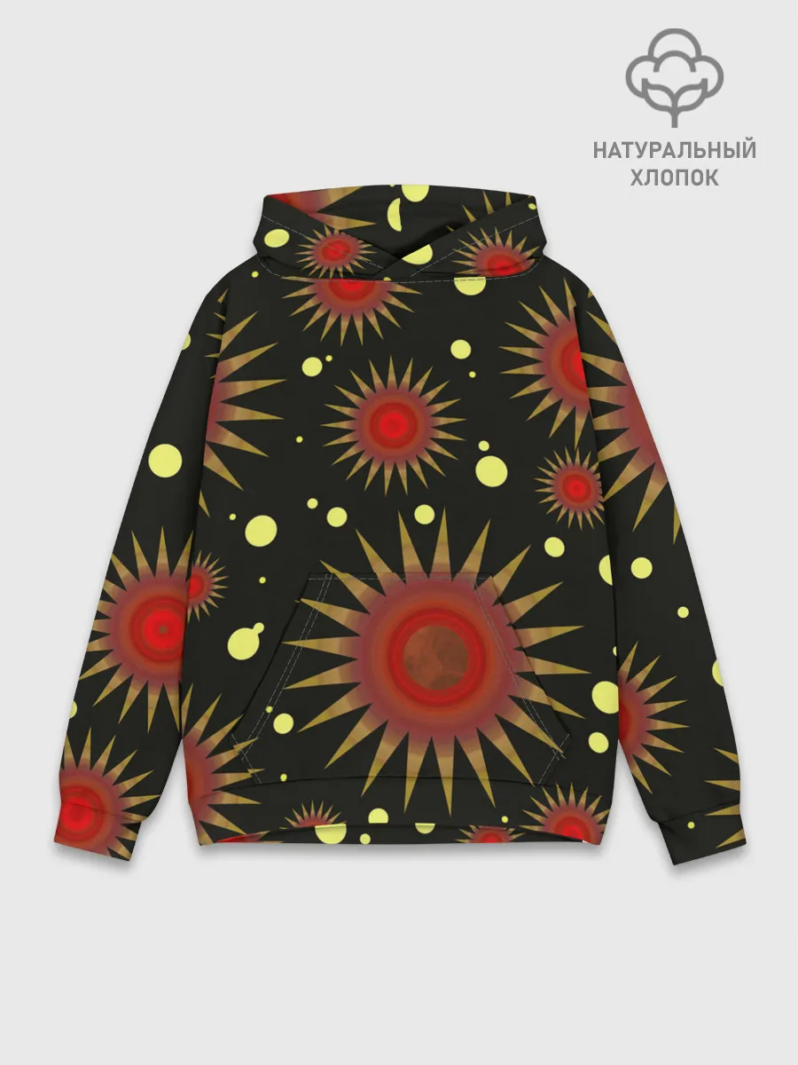 Худи мужской база хлопок / солнце | Sun