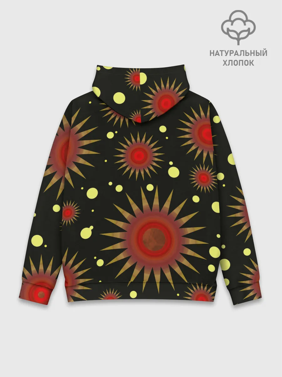 Худи мужской база хлопок / солнце | Sun