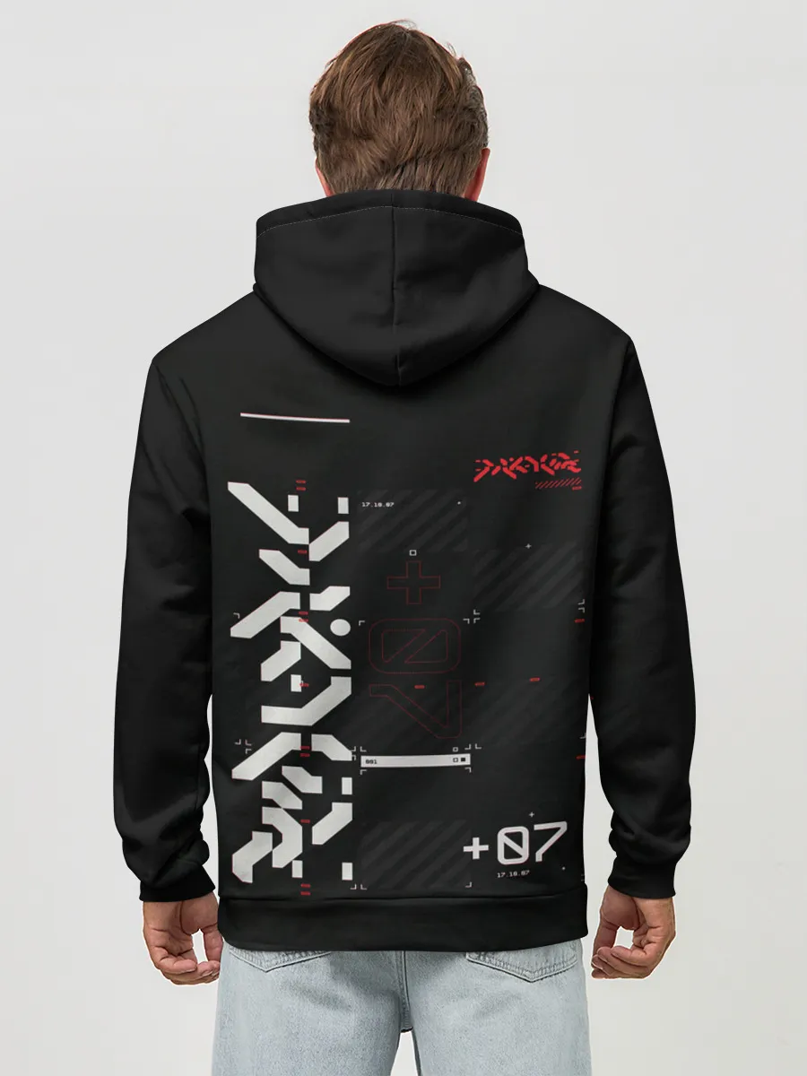 Худи мужской база хлопок / CuberPunk 2077