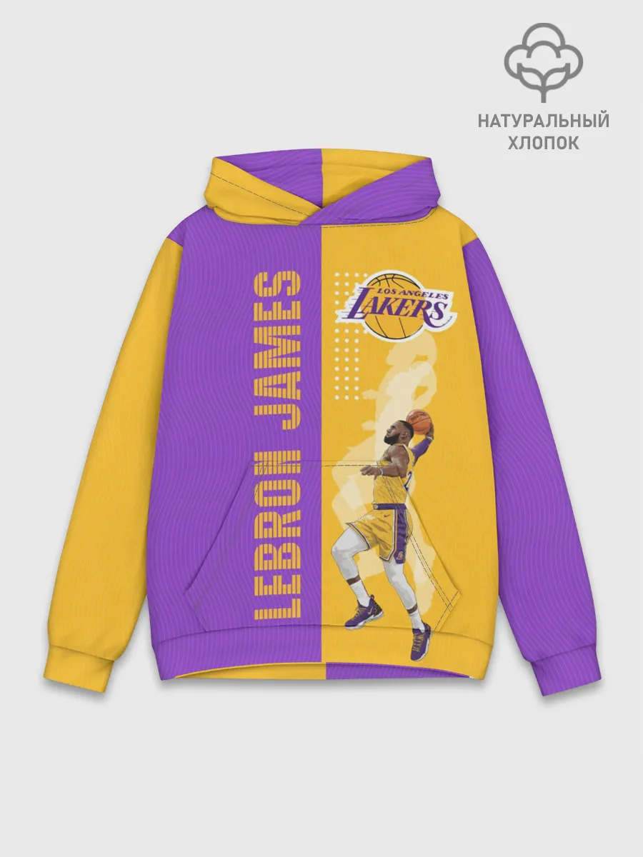 Худи мужской база хлопок / Леброн NBA