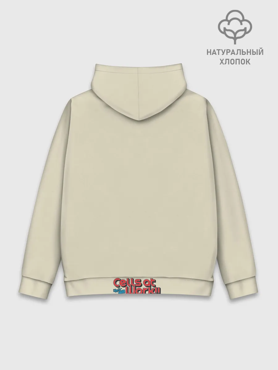 Худи мужской база хлопок / Blood cell