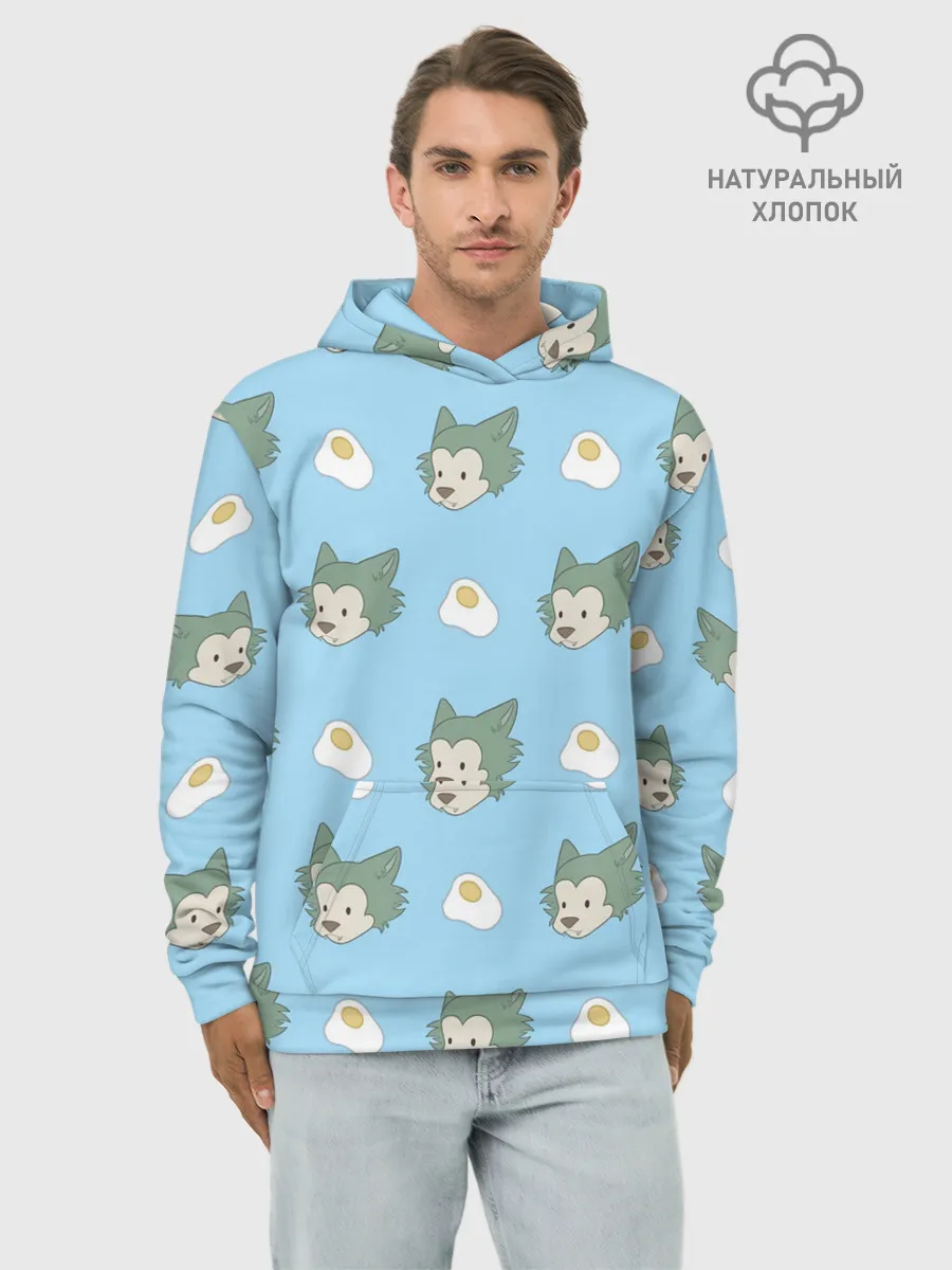 Худи мужской база хлопок / Legosi pattern