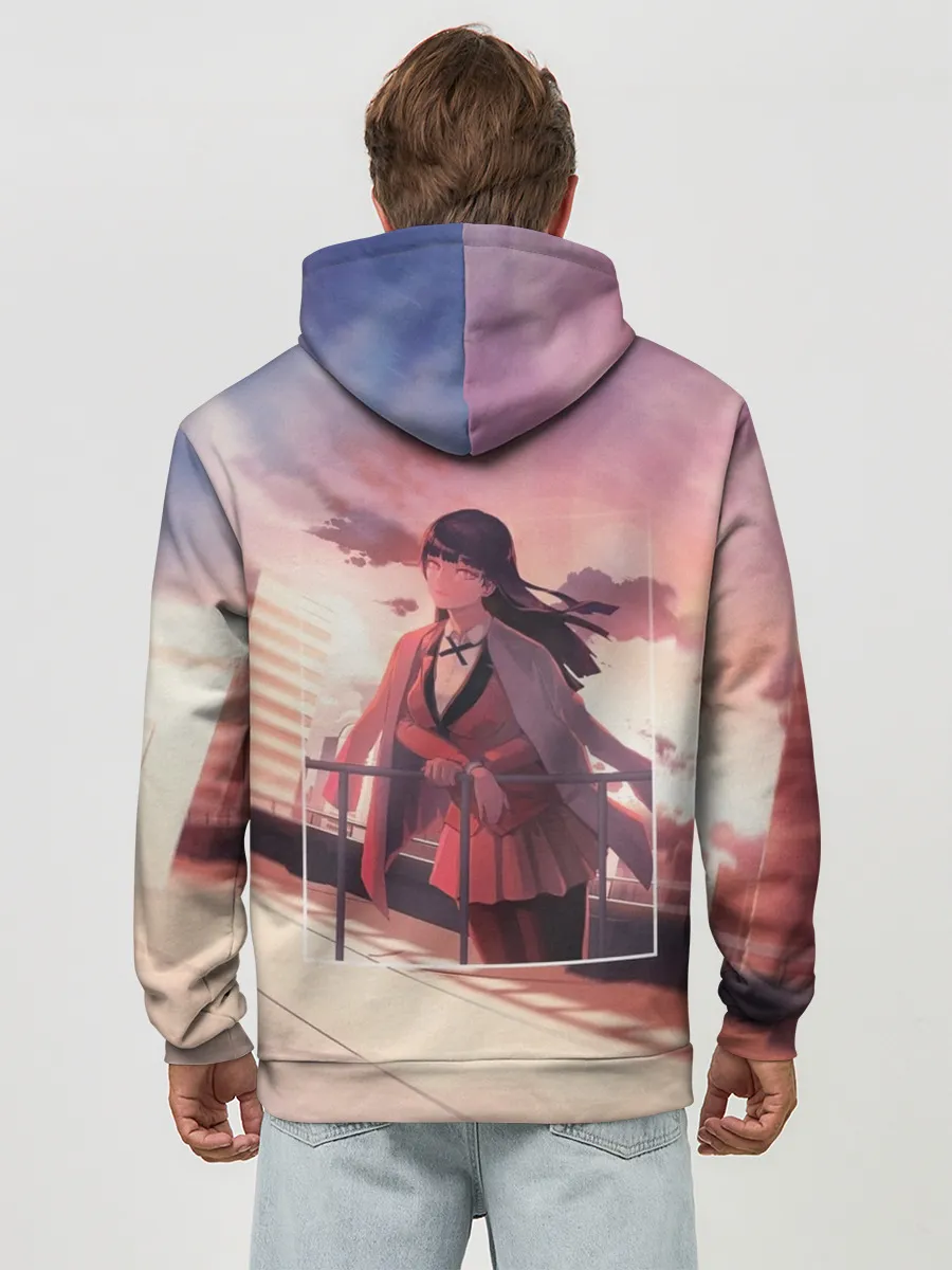 Худи мужской база хлопок / Kakegurui Yumeko Jabami art