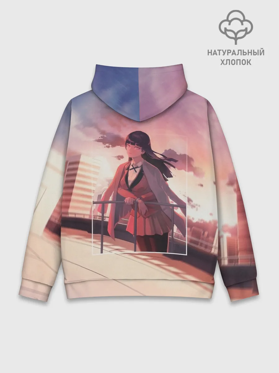 Худи мужской база хлопок / Kakegurui Yumeko Jabami art