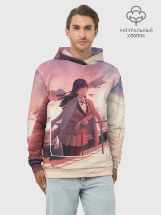Худи мужской база хлопок / Kakegurui Yumeko Jabami art