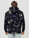 Худи мужской база хлопок / космос