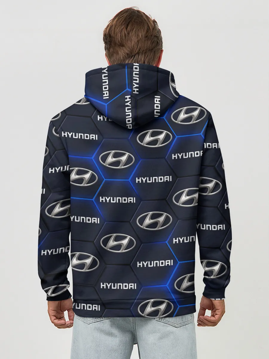 Худи мужской база хлопок / HYUNDAI / ХЕНДАЙ / 3D ПЛИТЫ