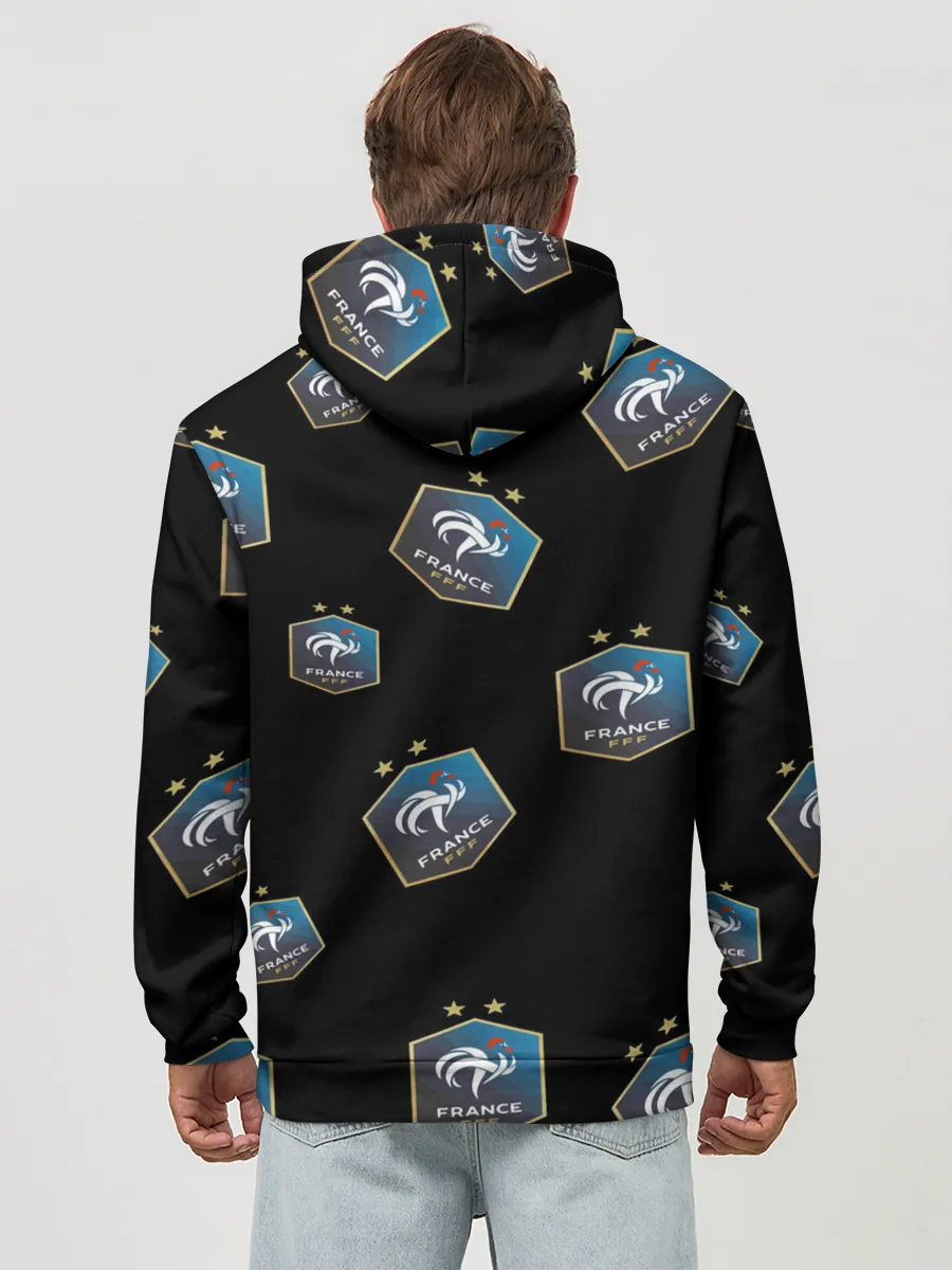 Худи мужской база хлопок / Сборная Франции
