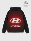 Худи мужской база хлопок / HYUNDAI / ХЕНДАЙ / RED STYLE