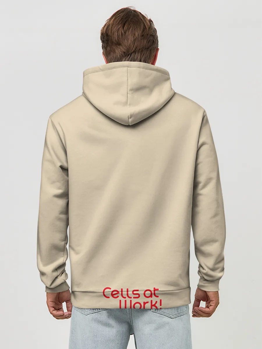 Худи мужской база хлопок / Клетки за работой