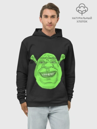 Худи мужской база хлопок / Shreks Face
