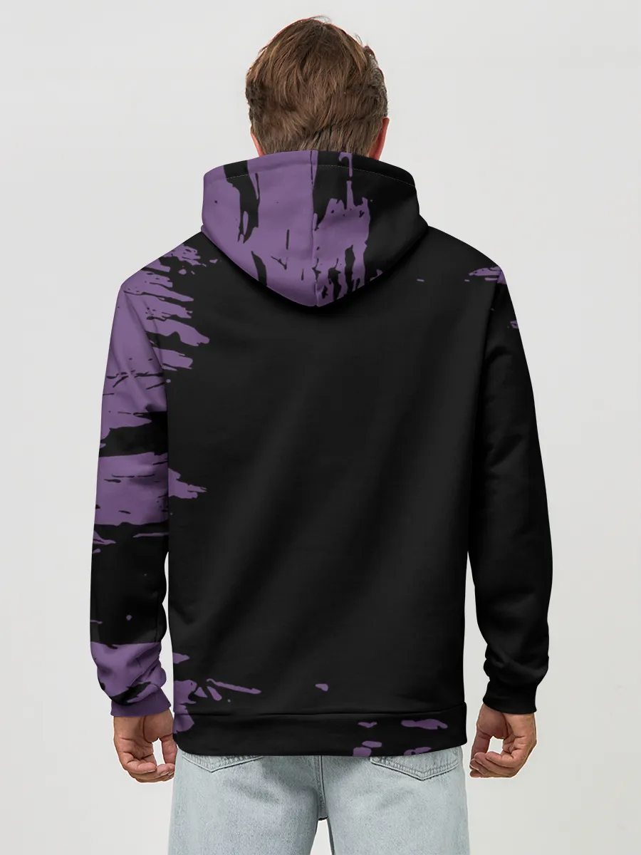 Худи мужской база хлопок / Demon Slayer: Kimetsu no Yaiba