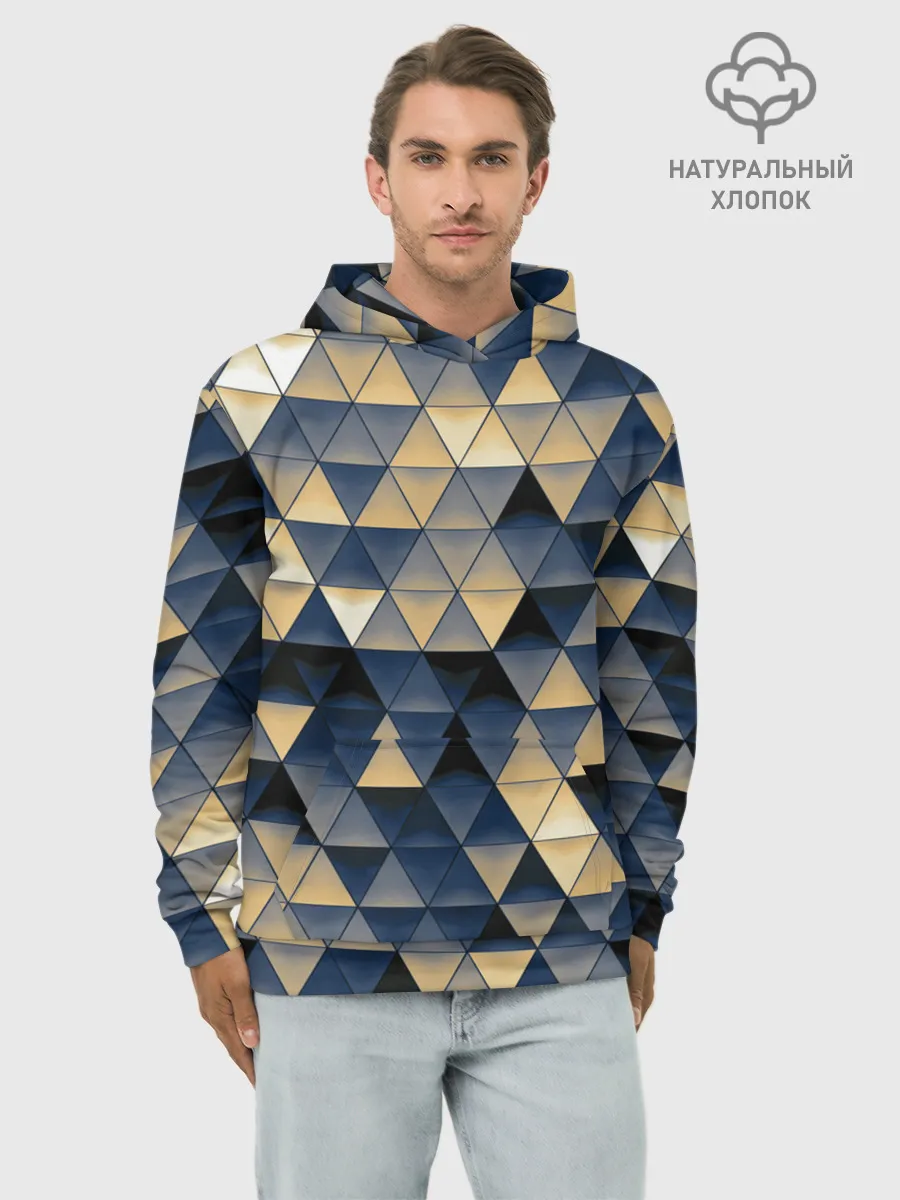 Худи мужской база хлопок / MOZZY