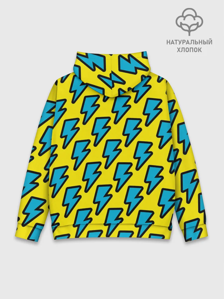 Худи мужской база хлопок / Молнии