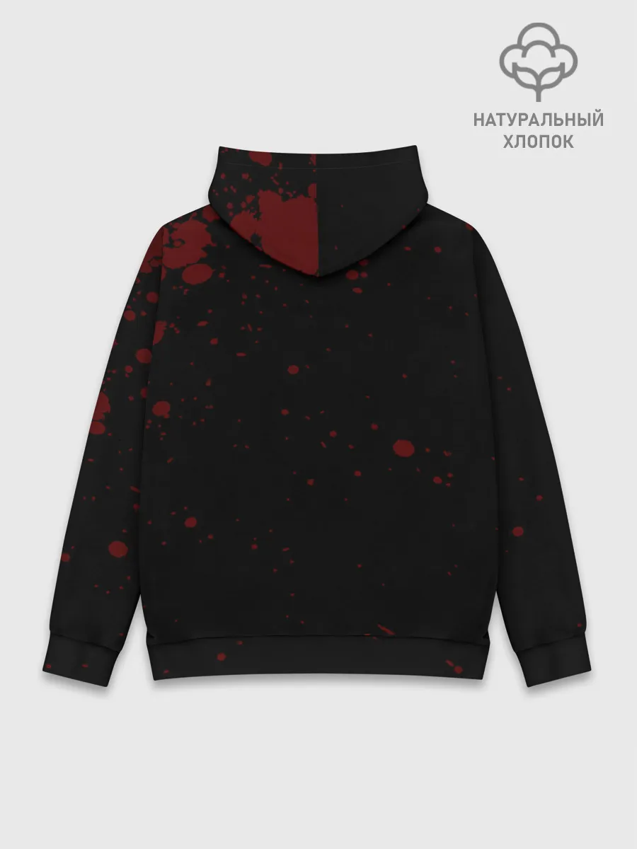 Худи мужской база хлопок / Кокушибо | Клинок, рассекающий демонов