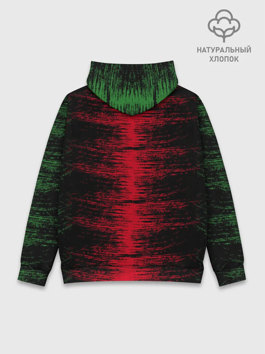 Худи мужской база хлопок / Сборная Нигерии