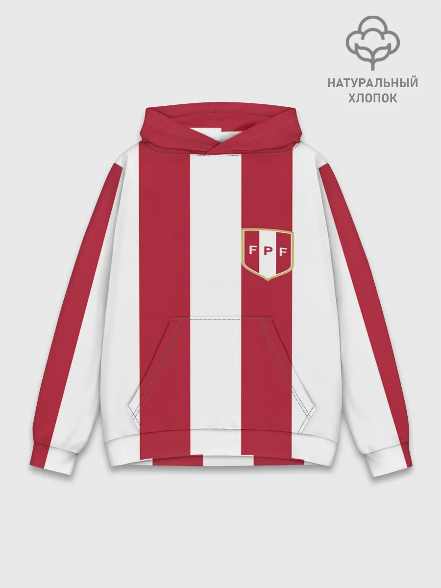 Худи мужской база хлопок / Сборная Перу.