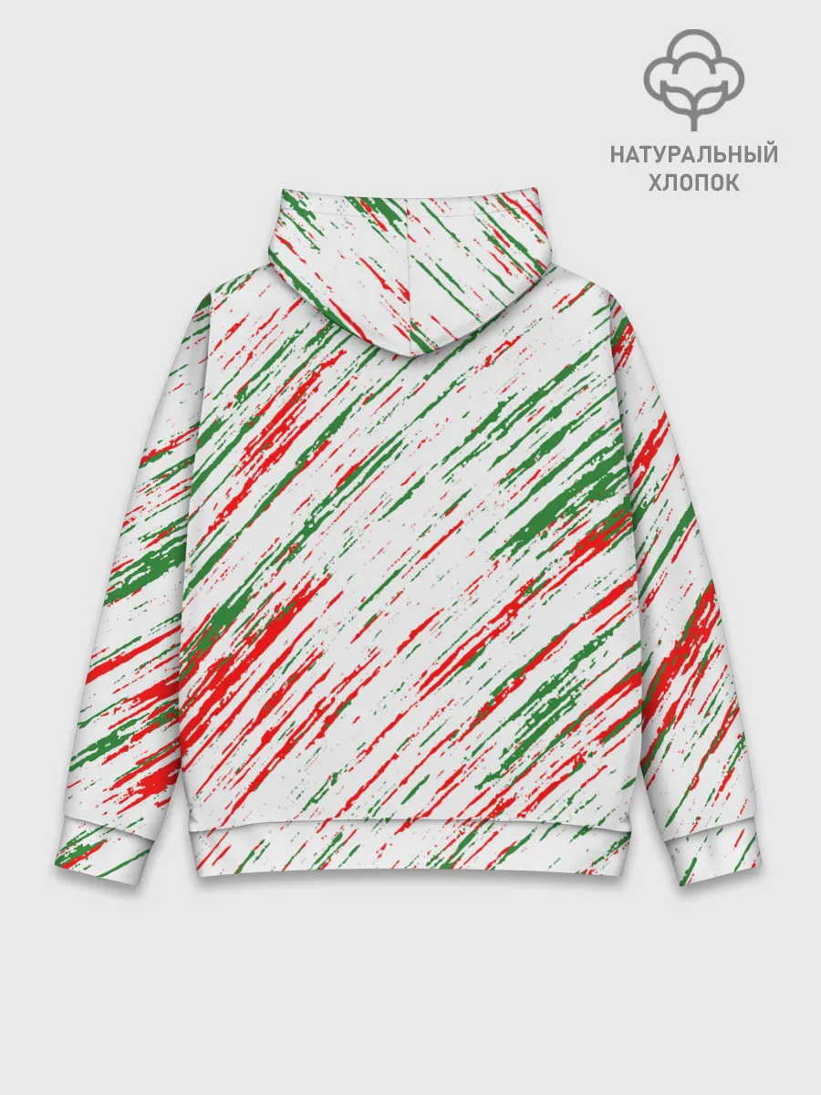 Худи мужской база хлопок / Сборная Нигерии