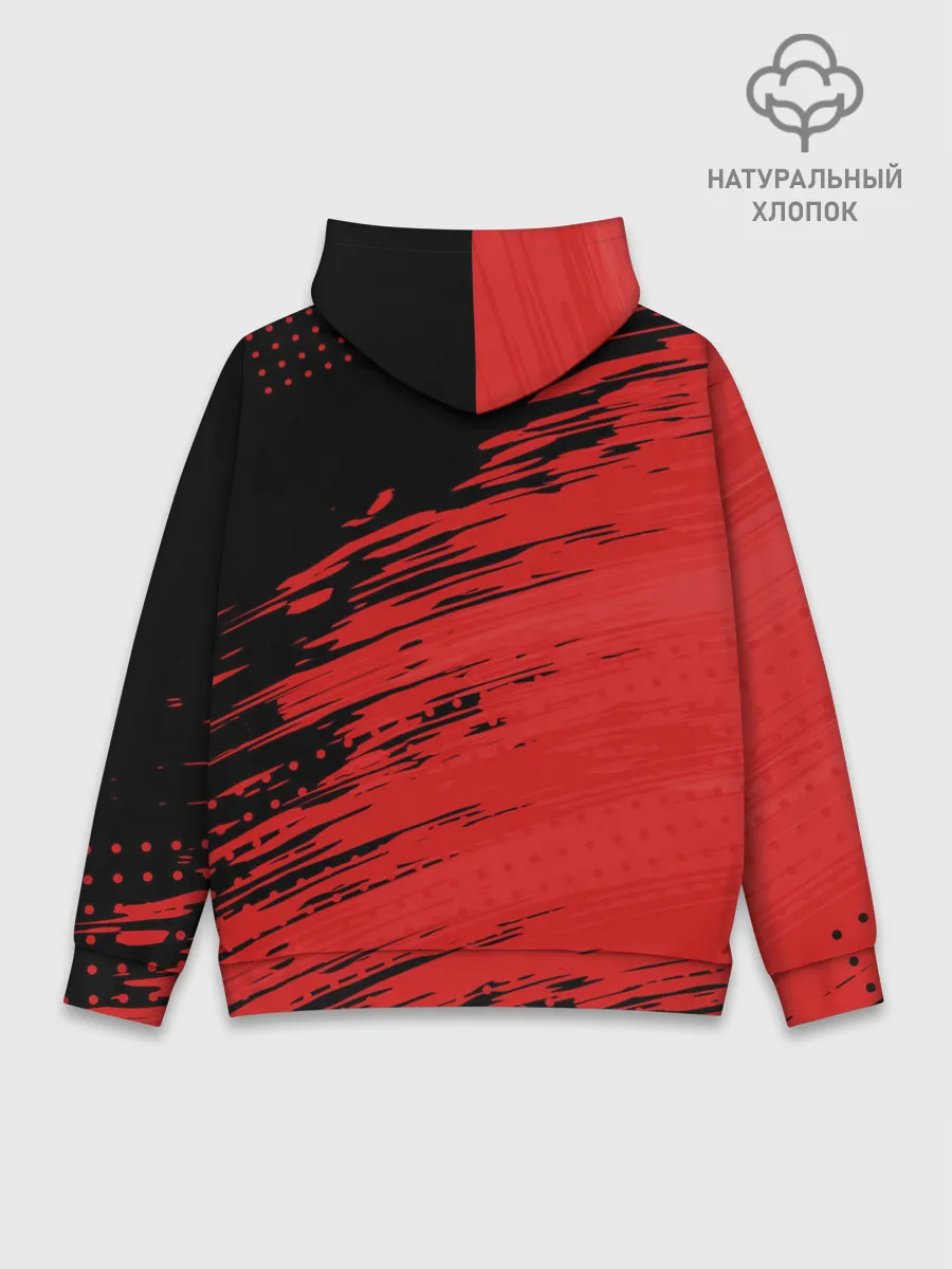 Худи мужской база хлопок / UROKODAKI-SAN Kimetsu no Yaiba