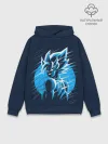 Худи мужской база хлопок / Dragon Ball Z Art
