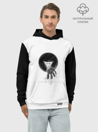 Худи мужской база хлопок / Yami: cell 3D