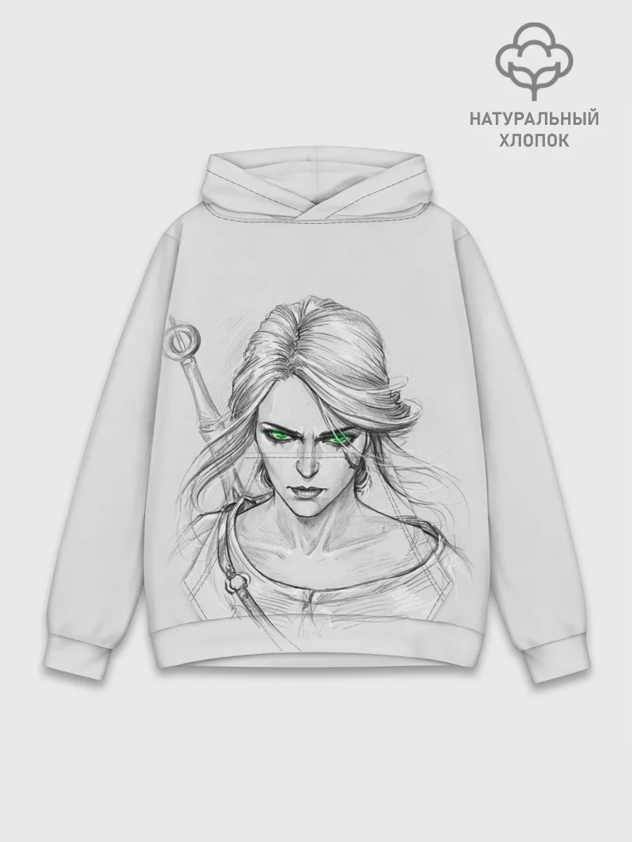 Худи мужской база хлопок / Цири